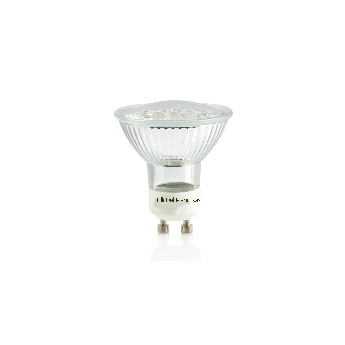 Lampada dicroica 220v gu10 bianca 21led 1w par16