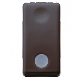 Deviatore 1p 16ax luminoso 230v sy/bk nero gewiss