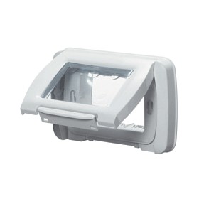 Placca stagno bianco portello ip55 3posti 503e gw22451 gewiss