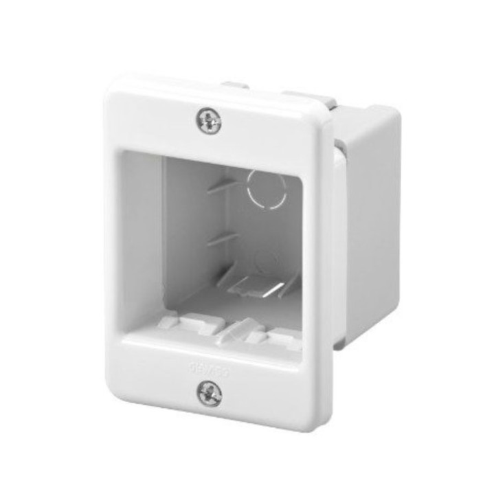 Supporto autoportante ad incasso per profili 2 posti...