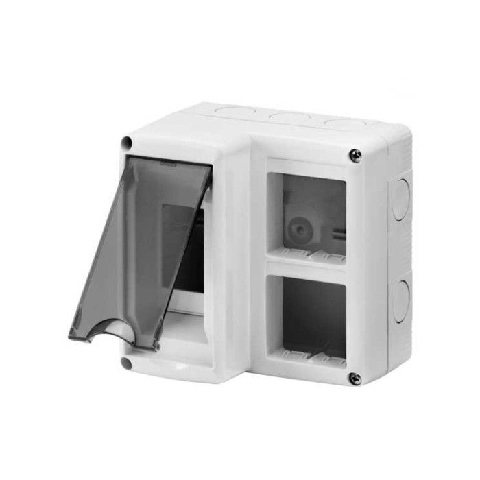 Contenitore modulari portafrutto Box 2m din+(2x2) gw27071 gewiss