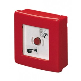 Red emergency electrical switchboard gw42201 gewiss