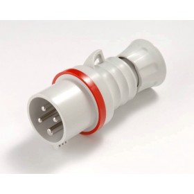 Spina cee volante 380+t rosso gw60008h gewiss