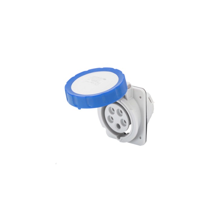 Eingebaute 2-polige 16a 230v ip67 industriesteckdose