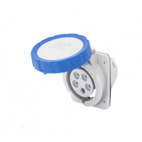 Eingebaute 2-polige 16a 230v ip67 industriesteckdose