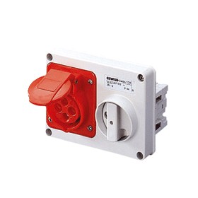 Presa interbloccata cee 3x16a+t 380v gw66108 gewiss