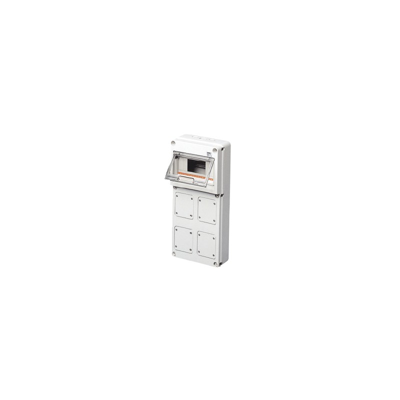 Schalttafel q din 10 module 4 flansche...