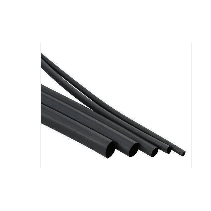 Guaina termorestringente trasparente 2.4/1.2mm 2