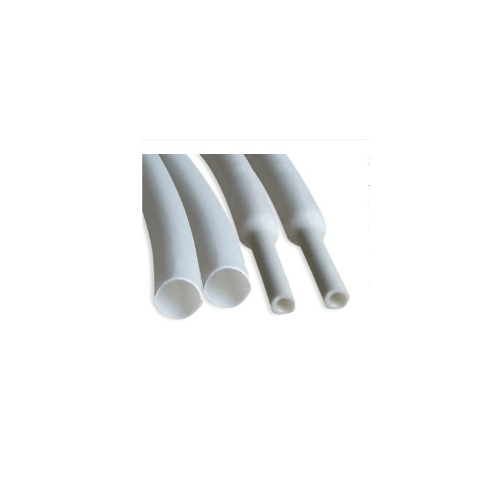 Guaina termorestringente colore bianco 9.5/4.8mm bonina...