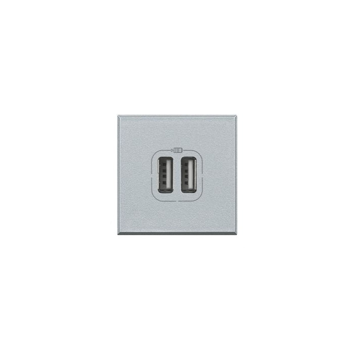 Presa axolute elettrica - caricatore usb 2p 1500ma 5v tech bticino 