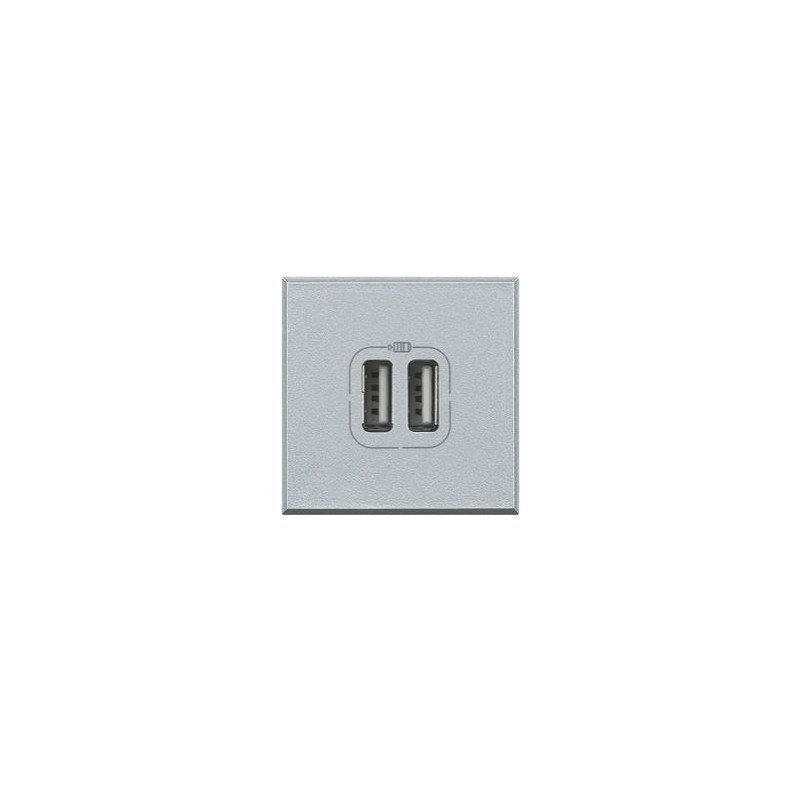 Presa axolute elettrica - caricatore usb 2p 1500ma 5v tech bticino 