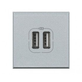 Presa axolute elettrica - caricatore usb 2p 1500ma 5v tech bticino 