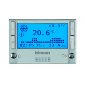 Cronotermostato giornaliero settimanale hc4451 axolute ticino