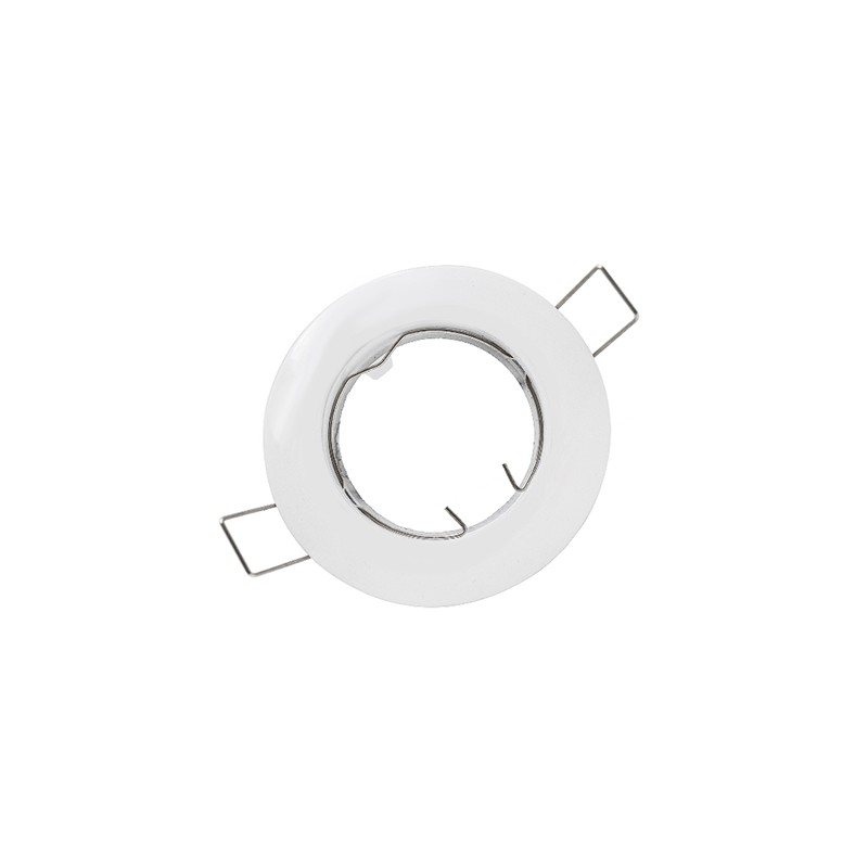Faretto incasso tondo bianco d.60 gu10...