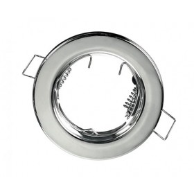 Spot encastrable rond métal chrome d.60 gu10 increflexsf1cr