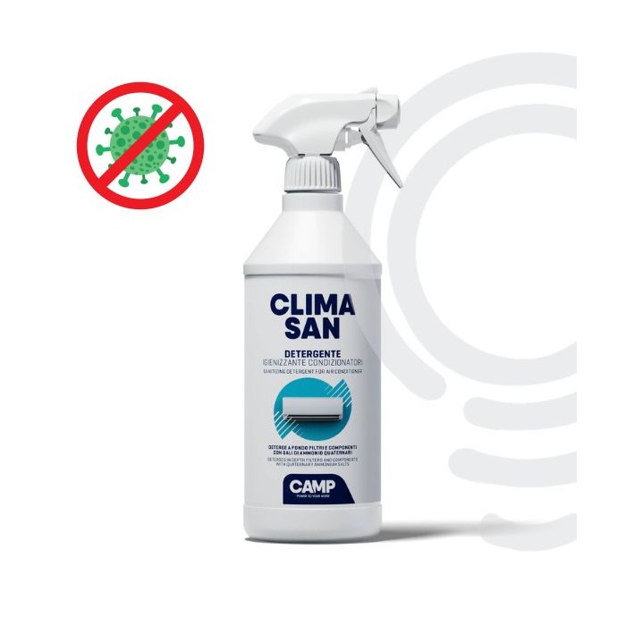 Detergente liquido spray per climatizzatori 750ml climasan