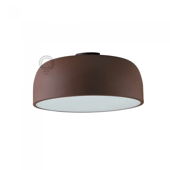 Bistro 38 pendant in bronze metal 3xe27
