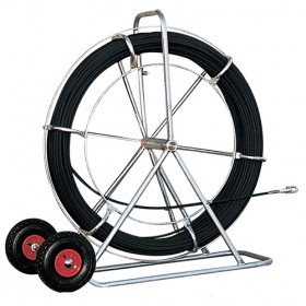 Ductile fiberglass industrial probe d.9mm 60mt