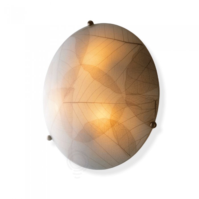 Eden series ceiling light brown 30cm 2xe27