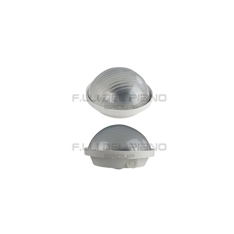 Ceiling ceiling wall light ip54 white 1xe27 relco