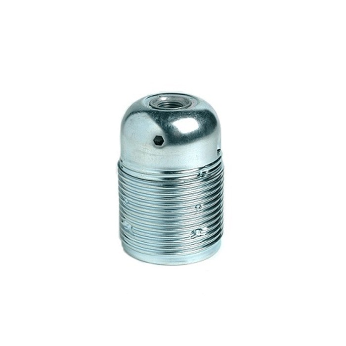 Threaded metal wallpaper e27 1031f silver spare parts