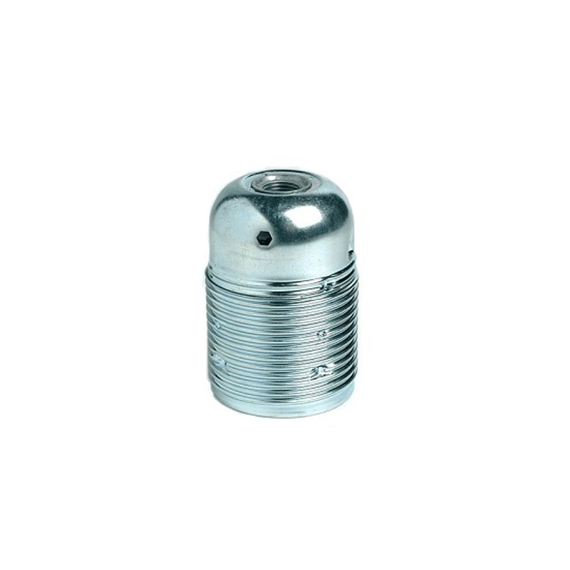 Portalampada metallo filettato e27 1031f...