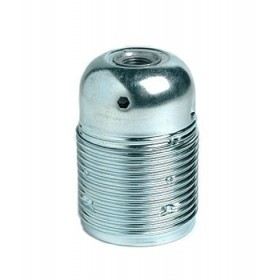 Portalampada metal filets e27 1031f pièces en argent