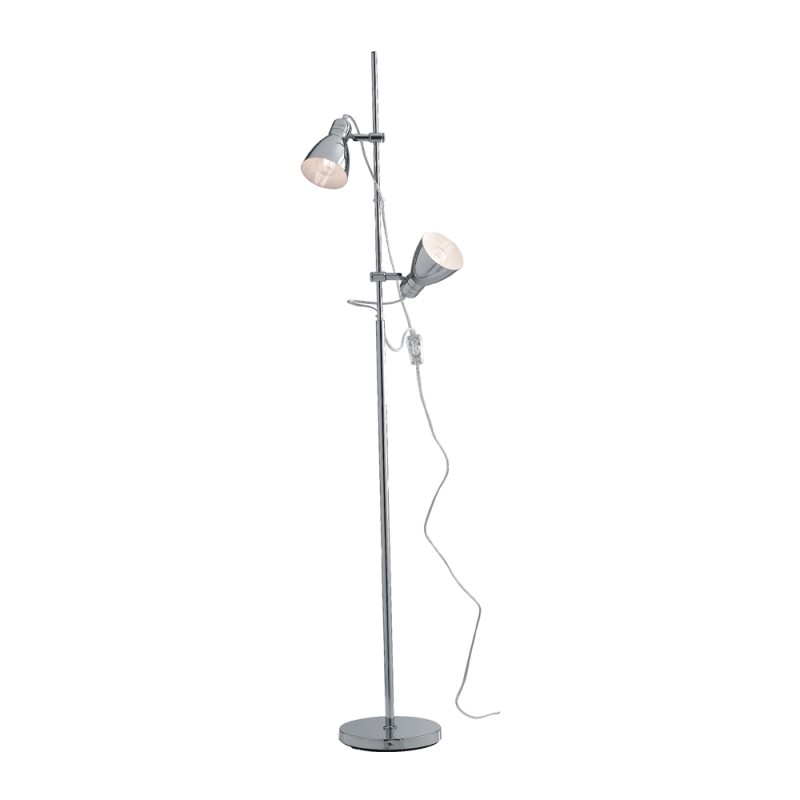 Piantana lemonde cromo 2xe27 36x153cm