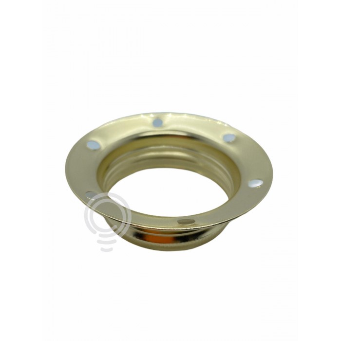 Boitier bague en metal de remplacement e27 laiton 2