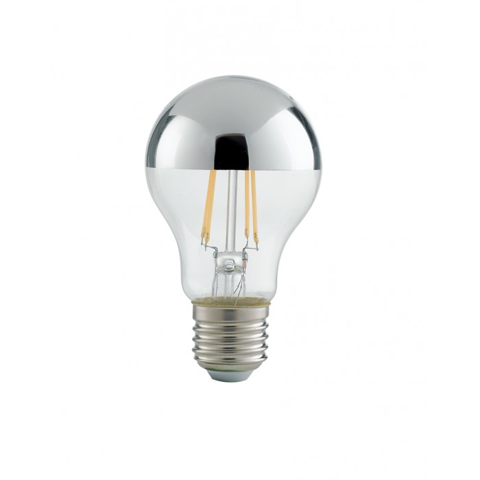 Lampadina filamento led cromo e27 7w 680lm 4000k 180...