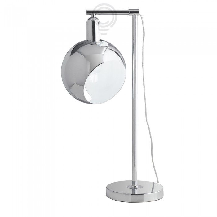 Lampe narciso chrom 1xe27 32x20x58cm