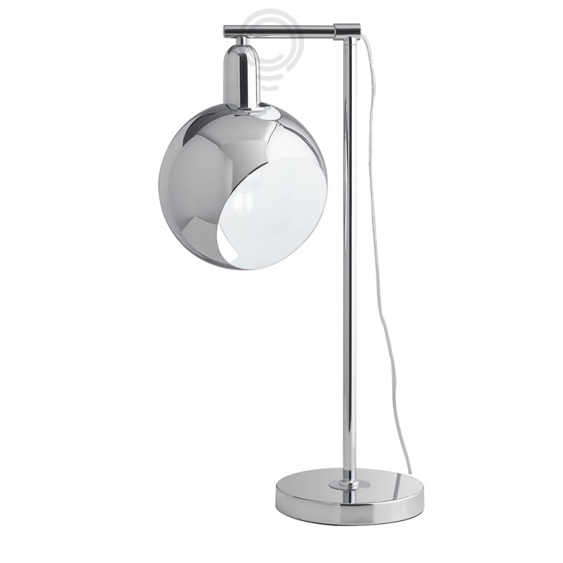 Lampe narciso chrome 1xe27 32x20x58cm