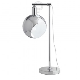 Lampe narciso chrome 1xe27 32x20x58cm