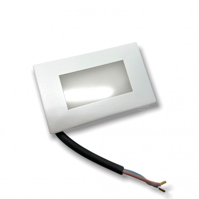 Lampada led segnapasso incasso serie bolt 3w 230v 4000k IP65  2