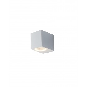 Wall lamp qubo white led 1xgu10 ip54 lighting