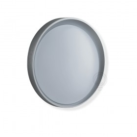 Plafoniera Led Roswell Silver 36W 2000Lm Cct Con Interruttore 50X7 5Cm