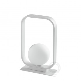 Lume roxy bianco 1xg9 16x26x10cm
