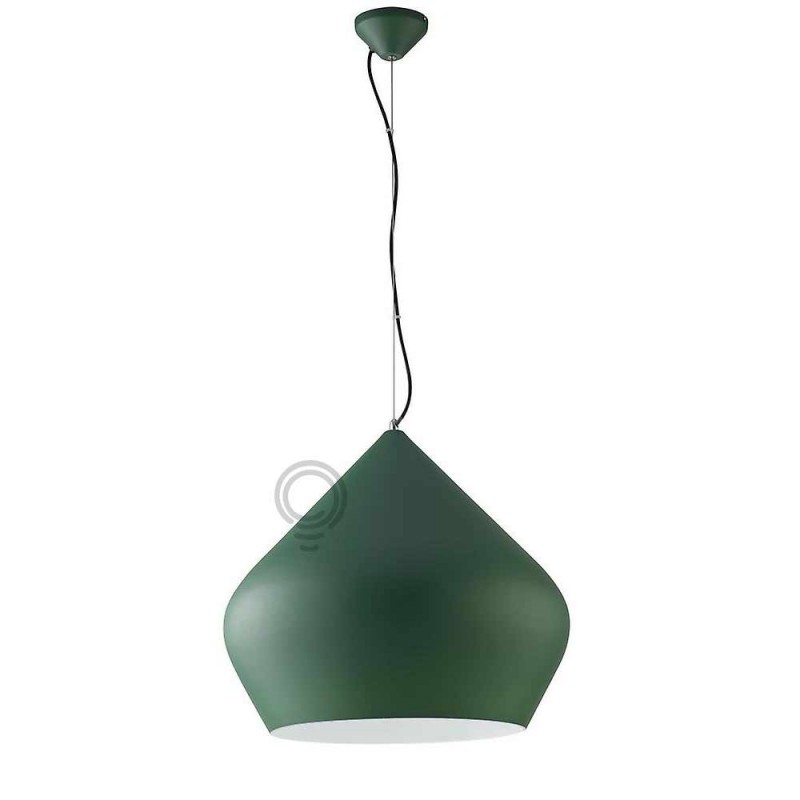 Sospensione illuminazione lampadario verde per...