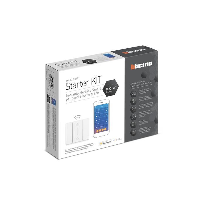 K1000kit starter kit to manage living now bticino lights...