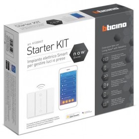 K1000kit starter kit to manage living now bticino lights and sockets