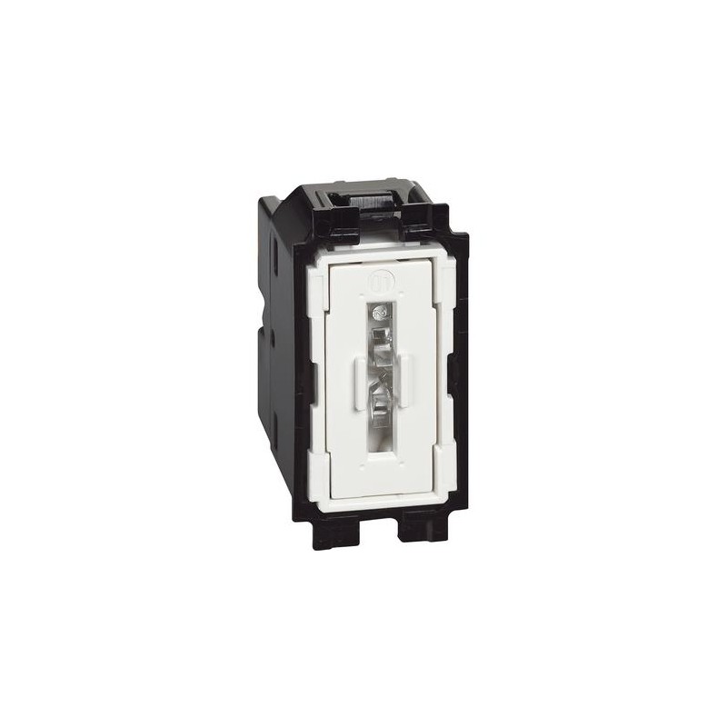 Pulsante in apertura 10a 1p (no) 1p (nc) illuminabile 1 modulo k4034