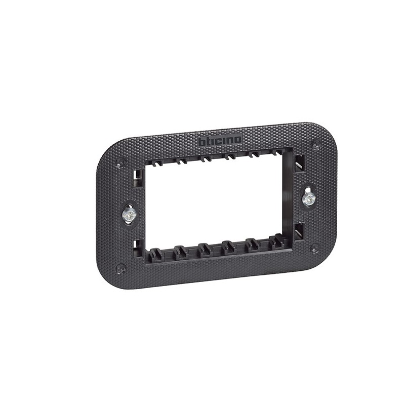 Supporto 3 moduli living now bticino k4703