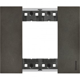 Placca 2 moduli living now space materiale zama