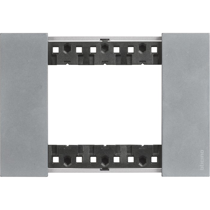 Placca 3 moduli living now moon materiale zama