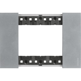 Placca 3 moduli living now moon materiale zama