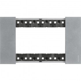 Placca 4 moduli living now moon materiale zama