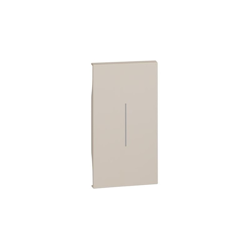 Cover illuminabile serie civile smart.2 moduli, sabbia.