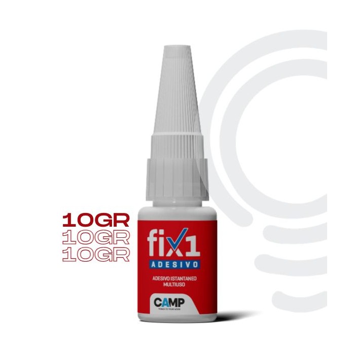 Colle adhésive instantanée fix 1 universelle 10gr...
