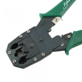 Pinza plug 4-6-8c a crimpare universale rj45-rj12-rj11 connettori