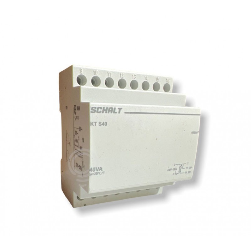 Trasformatore elettrico da quadro 40va 12/24v...